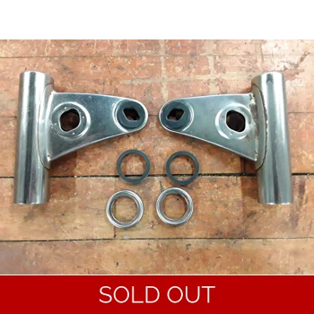 1978-81 Kawasaki KZ400B KZ440B KZ440C Fork Ears Headlight Brackets 44033-1026 44033-1025